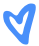 Icon of a small blue heart